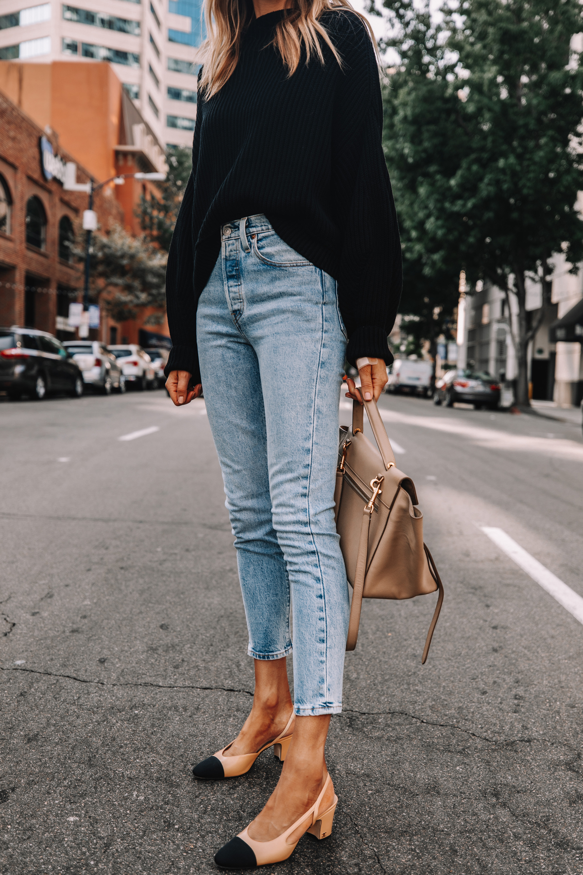 Fashion Jackson, Street Style, Black Sweater, Blanknyc Ms