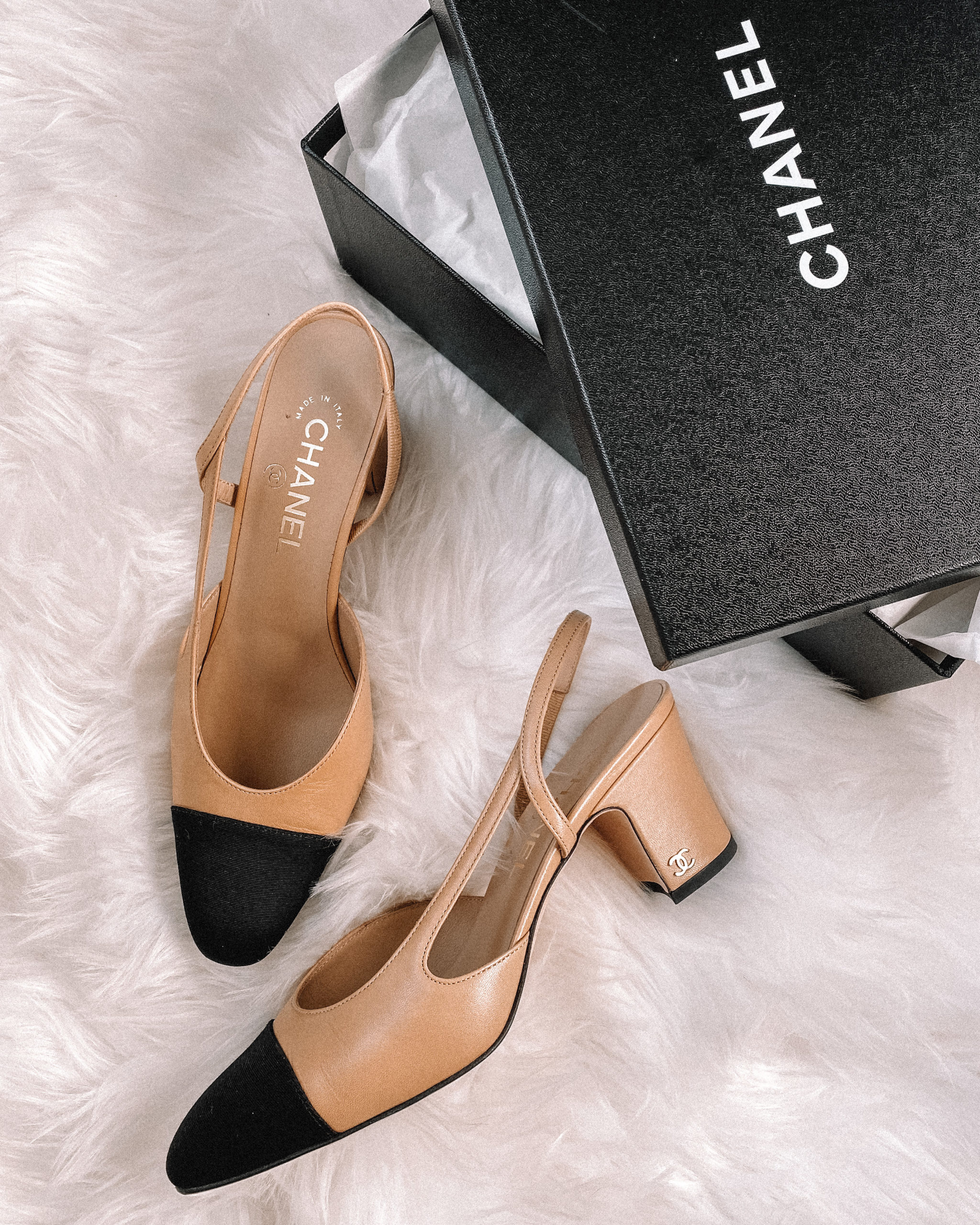 Fashion Jackson Chanel Slingback Shoes