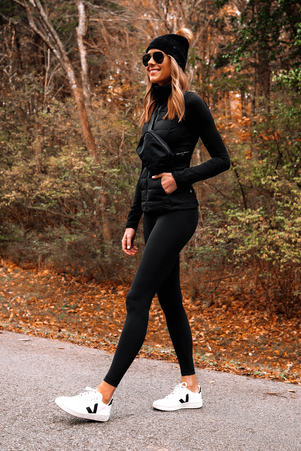 Athleisure, What to Wear to the Gym, All-Black Lululemon Outfit, Fashion  Jackson