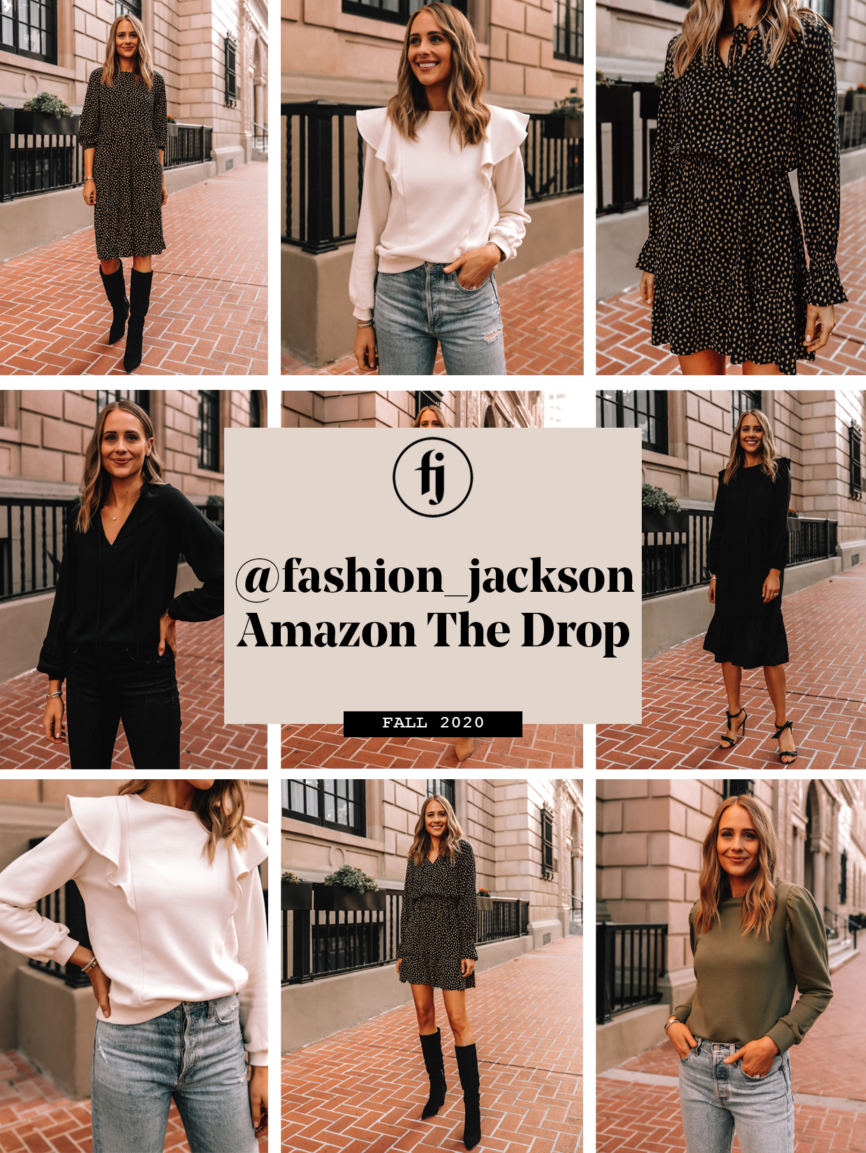 Fashion Jackson x  The Drop Fall Collection - Fashion Jackson