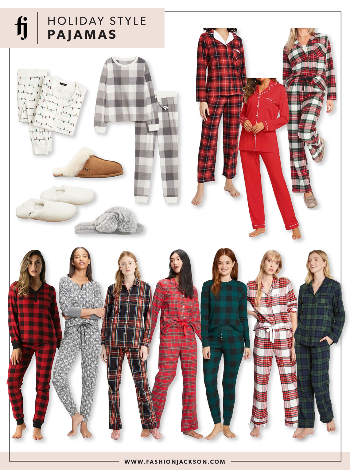 Fashion Jackson Holiday Pajamas