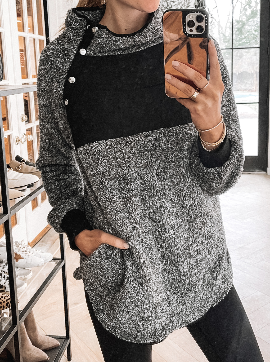 Fashion Jackson Amazon Fleece Pullover