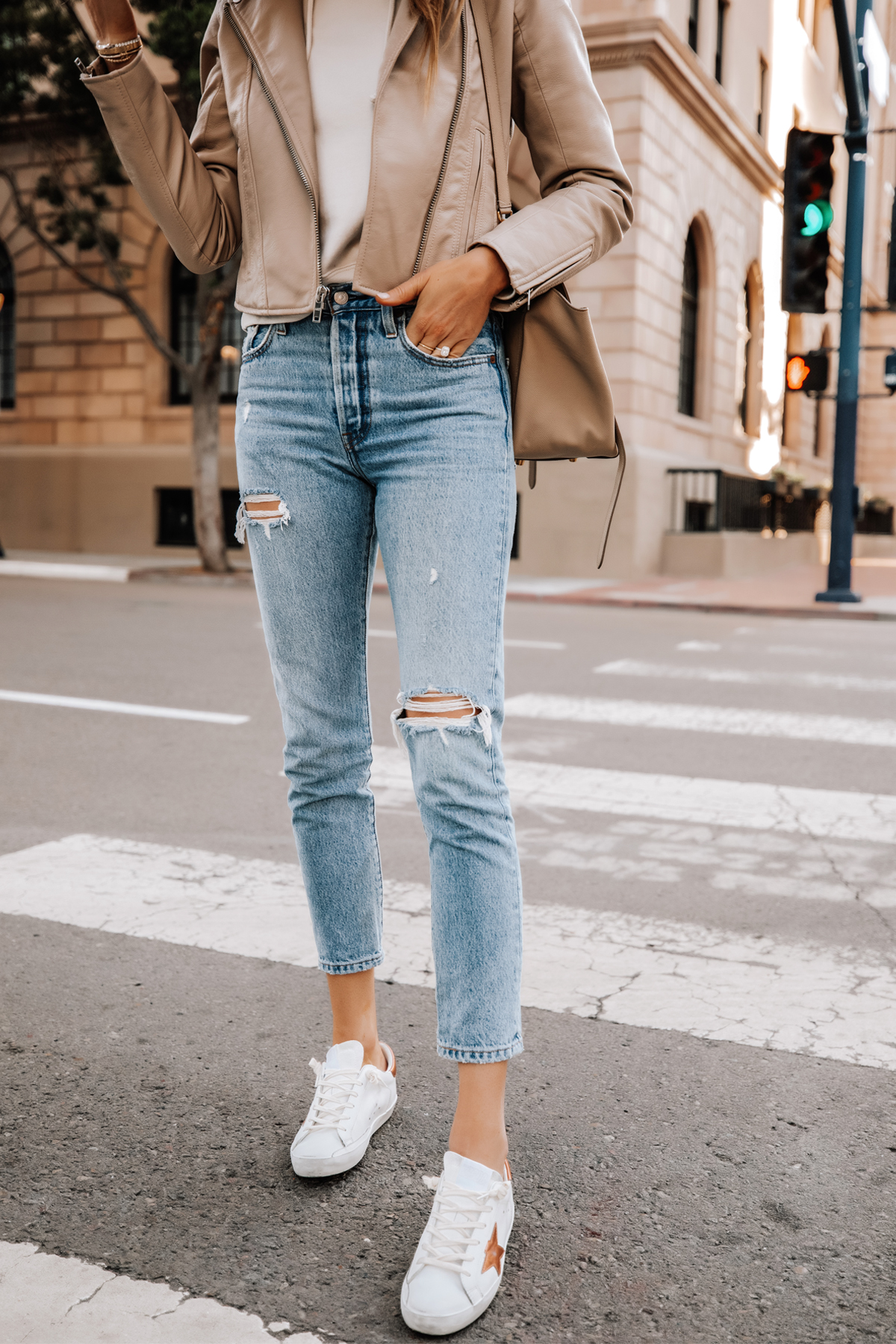 Outfit Ideas with Sneakers for Mature Women - This Blonde's Shopping Bag