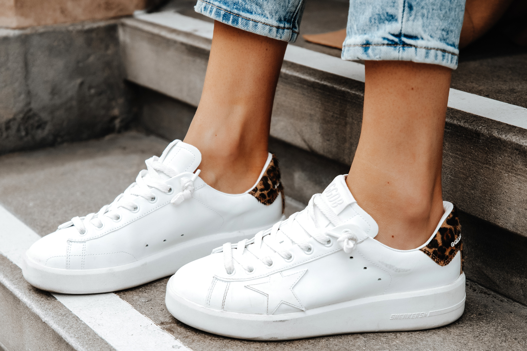 Golden goose sneakers outlet all white