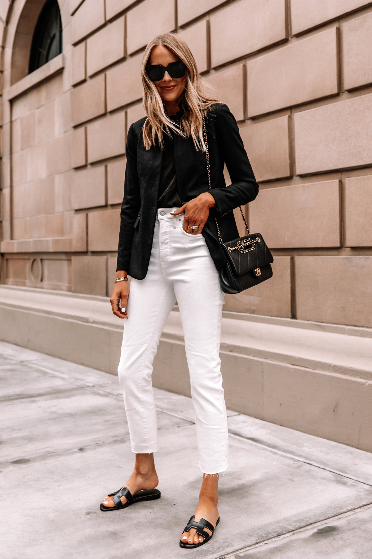 White Jeans You Have Them Now Let s Talk About How to Style Them