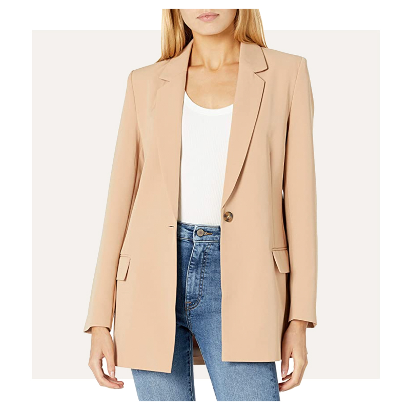 Amazon The Drop Women's Blake Long Blazer