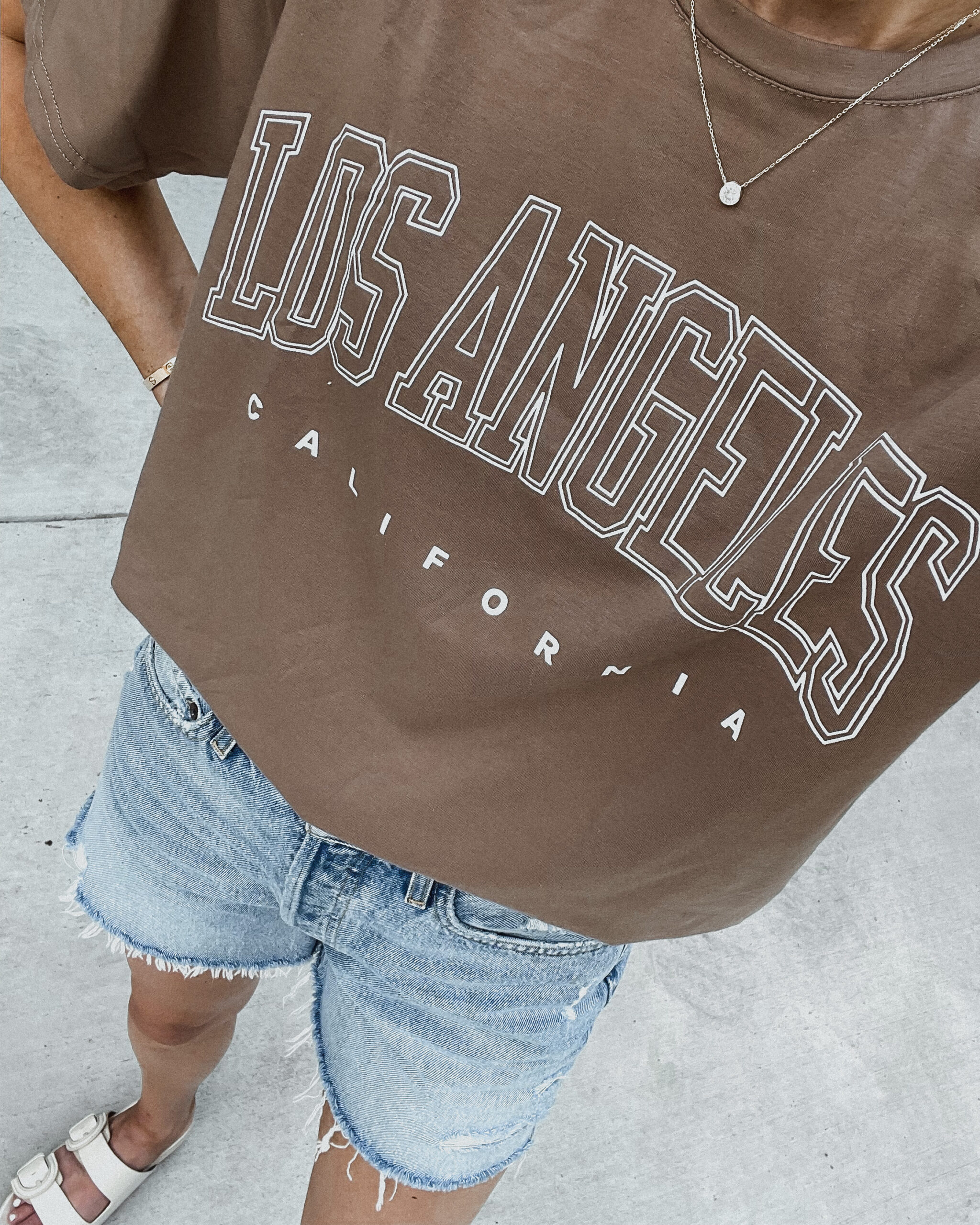 Fashion Jackson Wearing Amazon Fashion Los Angeles Graphic Tshirt