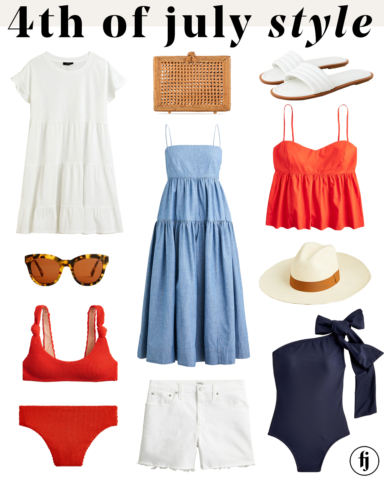 July Outfit Ideas 2020 - StyledJen