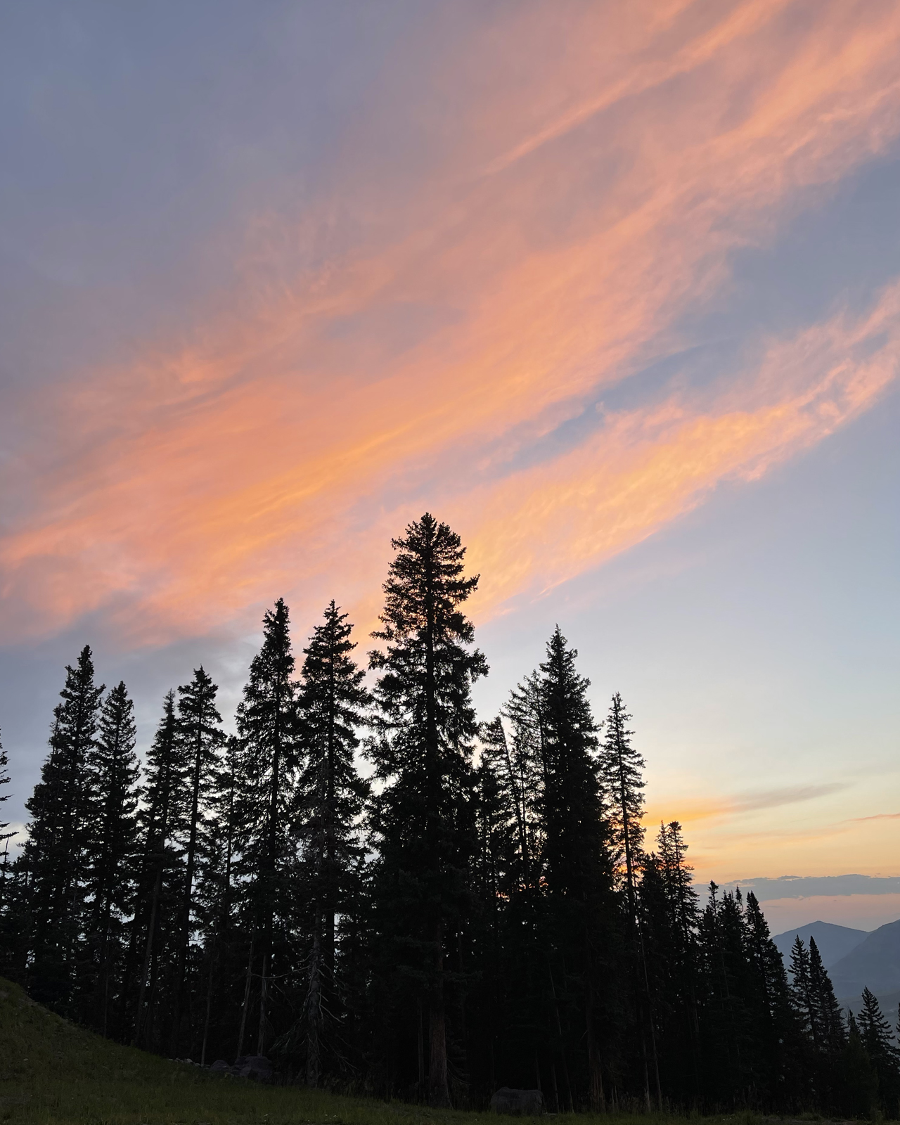 Fashion Jackson Telluride Sunset See Forever Trail