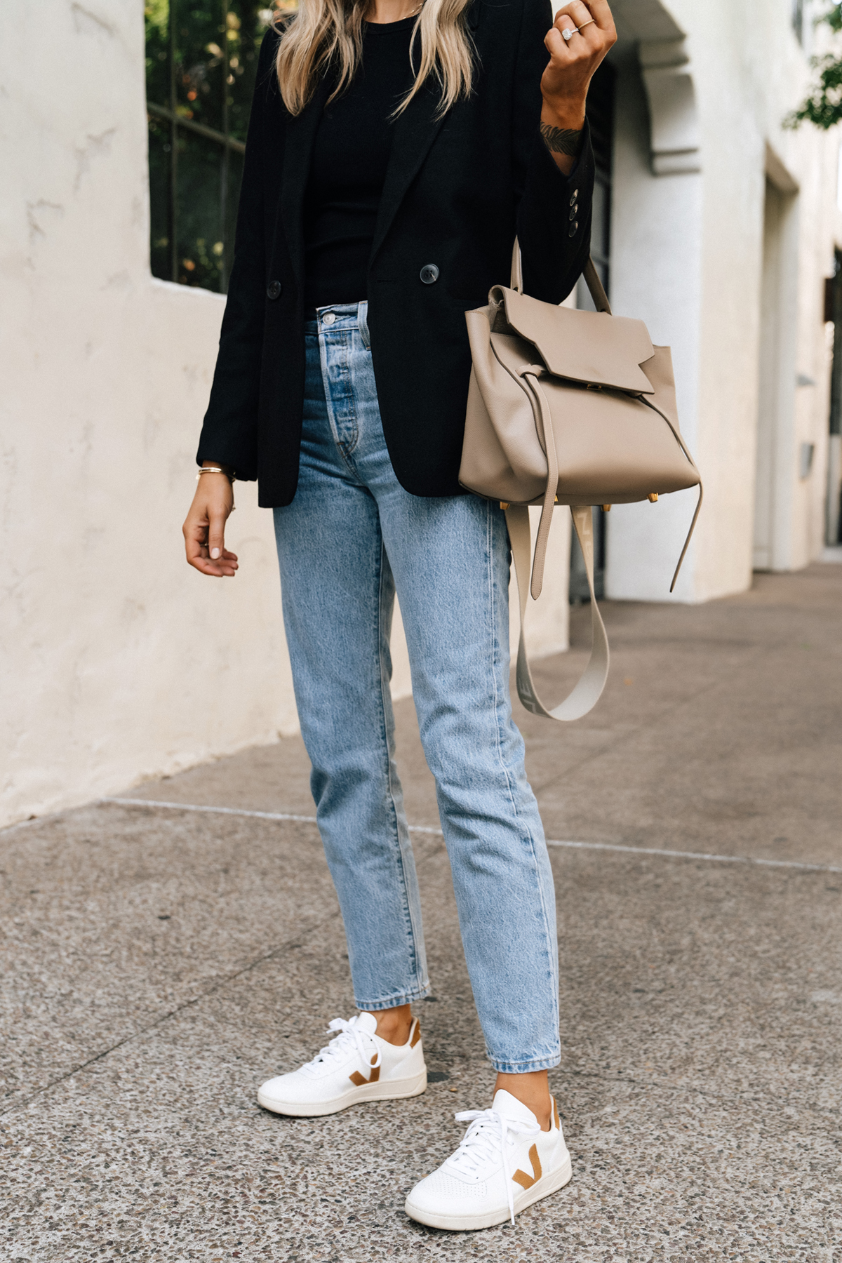 Casual Blazer with Jeans Outfit