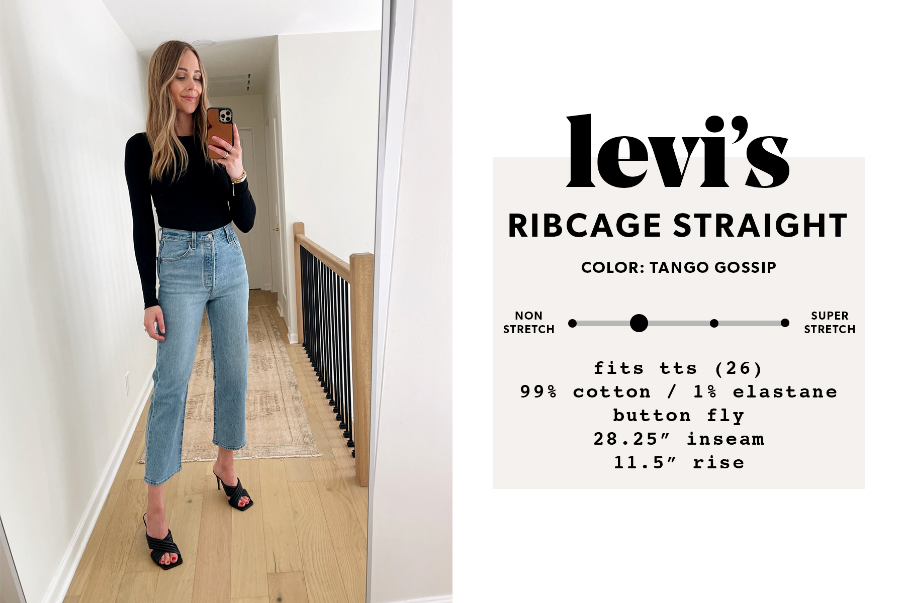 Levi's Ribcage Straight Ankle Jeans Review With Photos