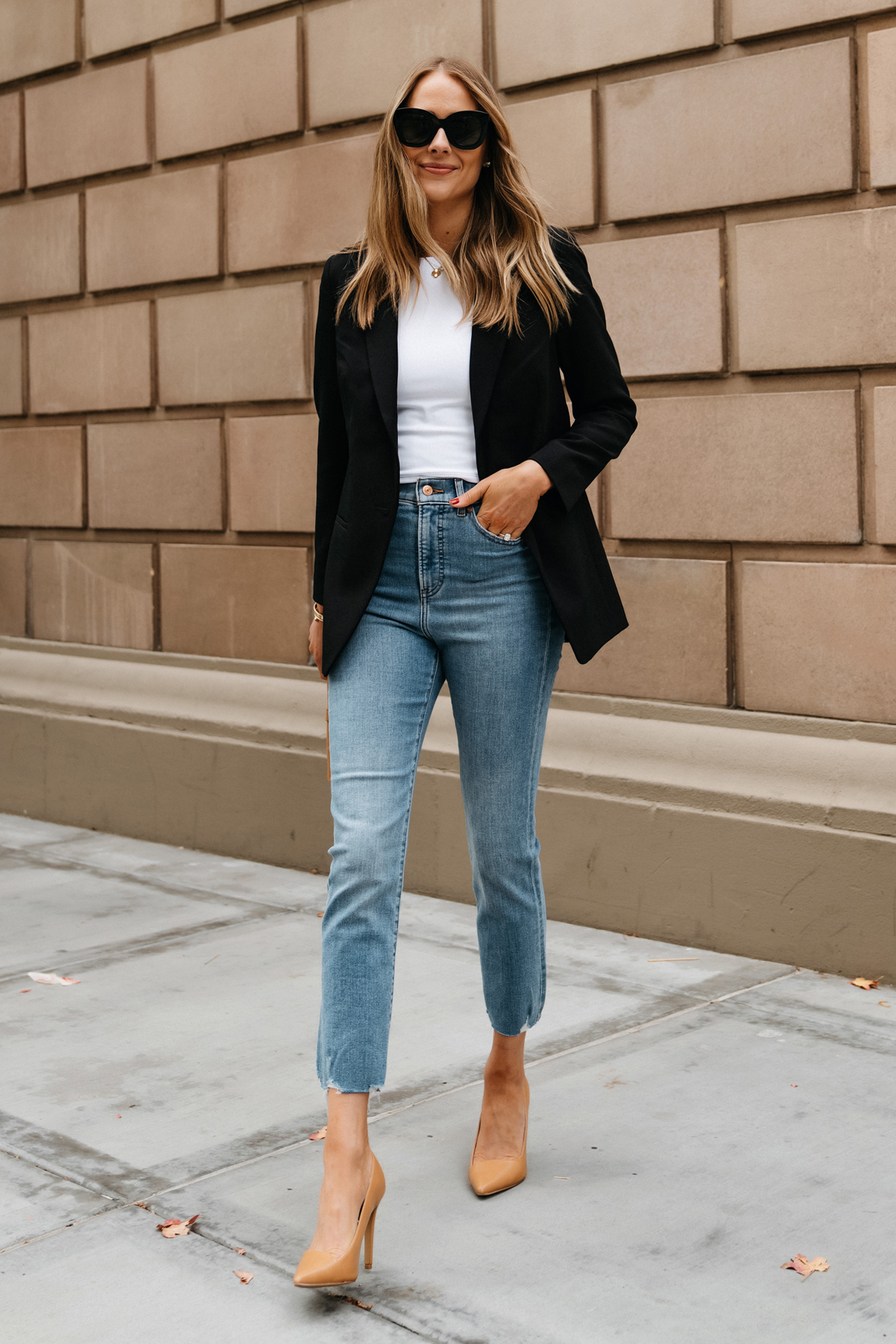 blazer casual outfit