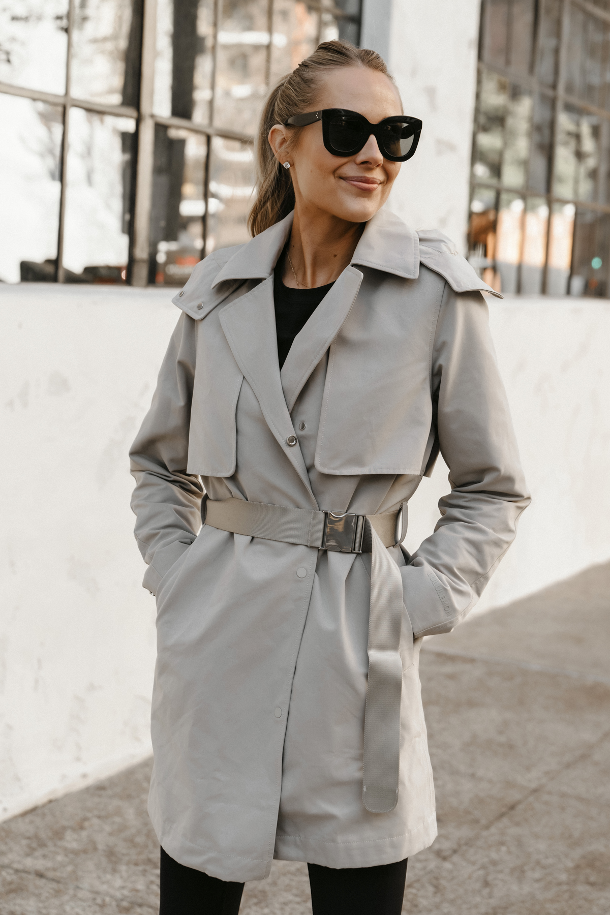 lululemon trench coat