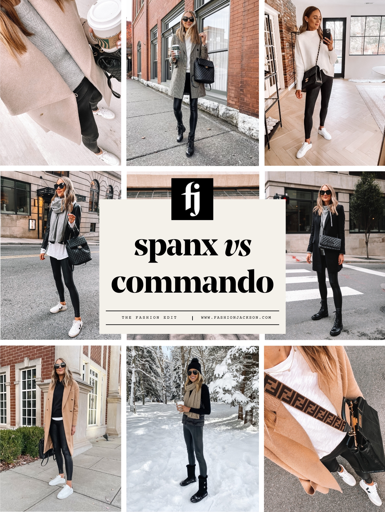 Faux Leather Leggings: Spanx vs Commando - ANNIE B.