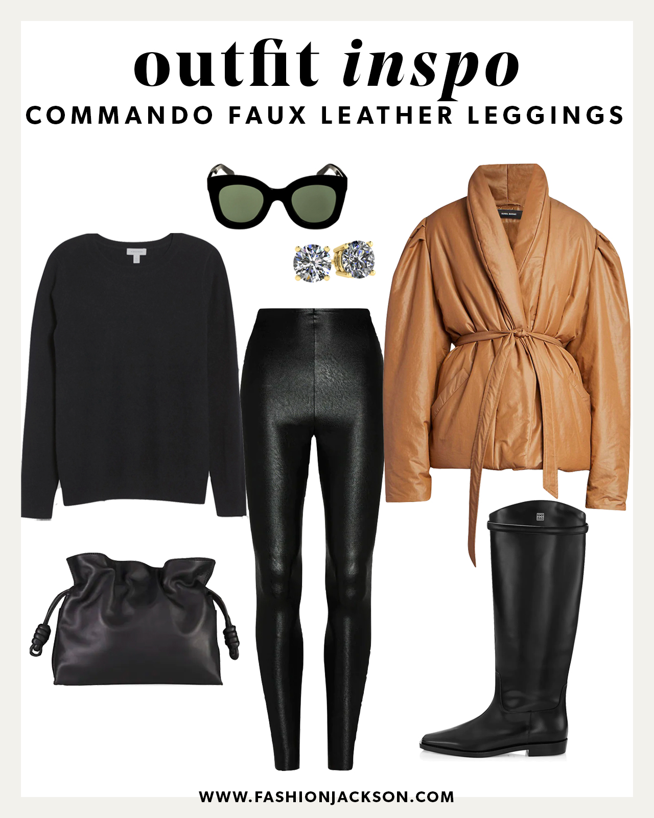 Leggings Commando Control Faux Leather  Outfits with leggings, Leather  leggings outfit, Faux leather leggings outfit