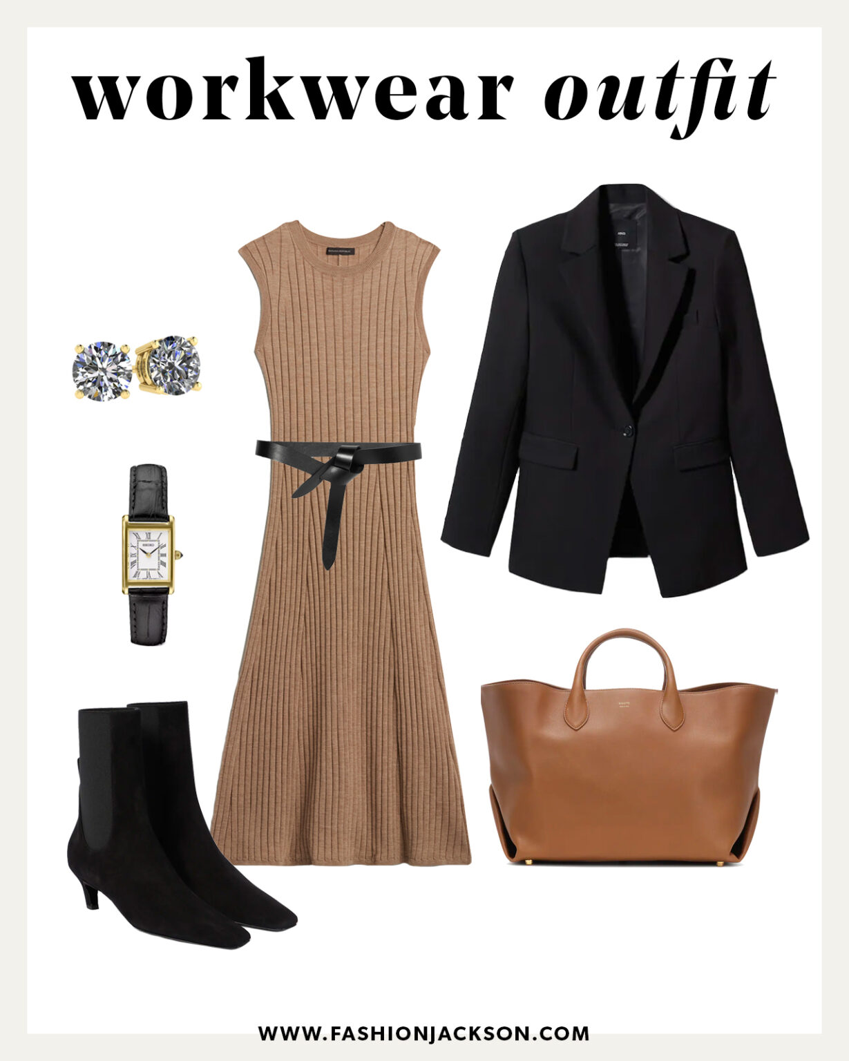 12 Outfit Ideas to Look Chic at the Office - Fashion Jackson