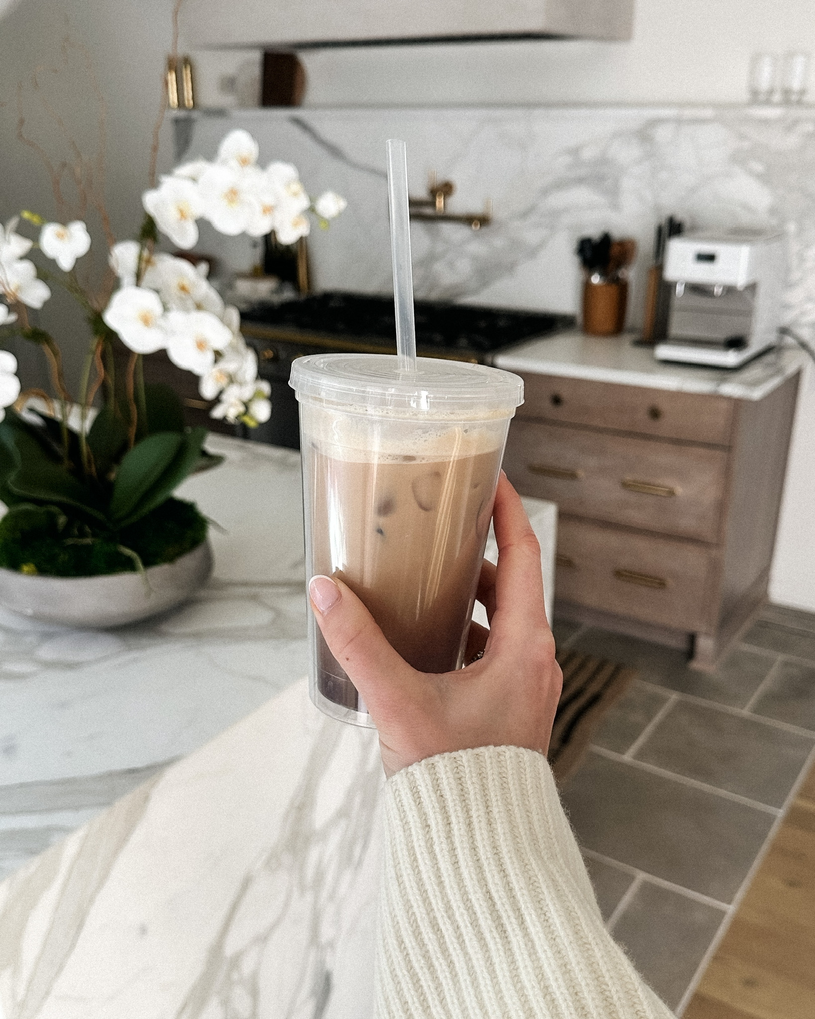 Amazon To-Go Plastic Tumblers With Straw Coffee Cup Miele CM6360 Review