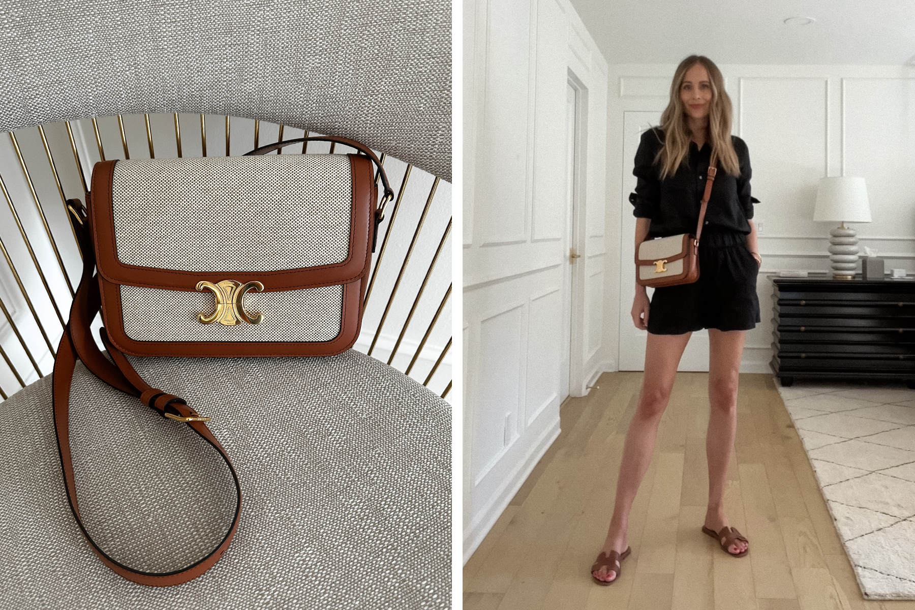 Celine Triomphe Bag Review: What It Fits & How to Wear It