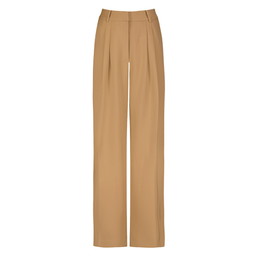 MAYSON the label CAMEL WIDE LEG TROUSERS