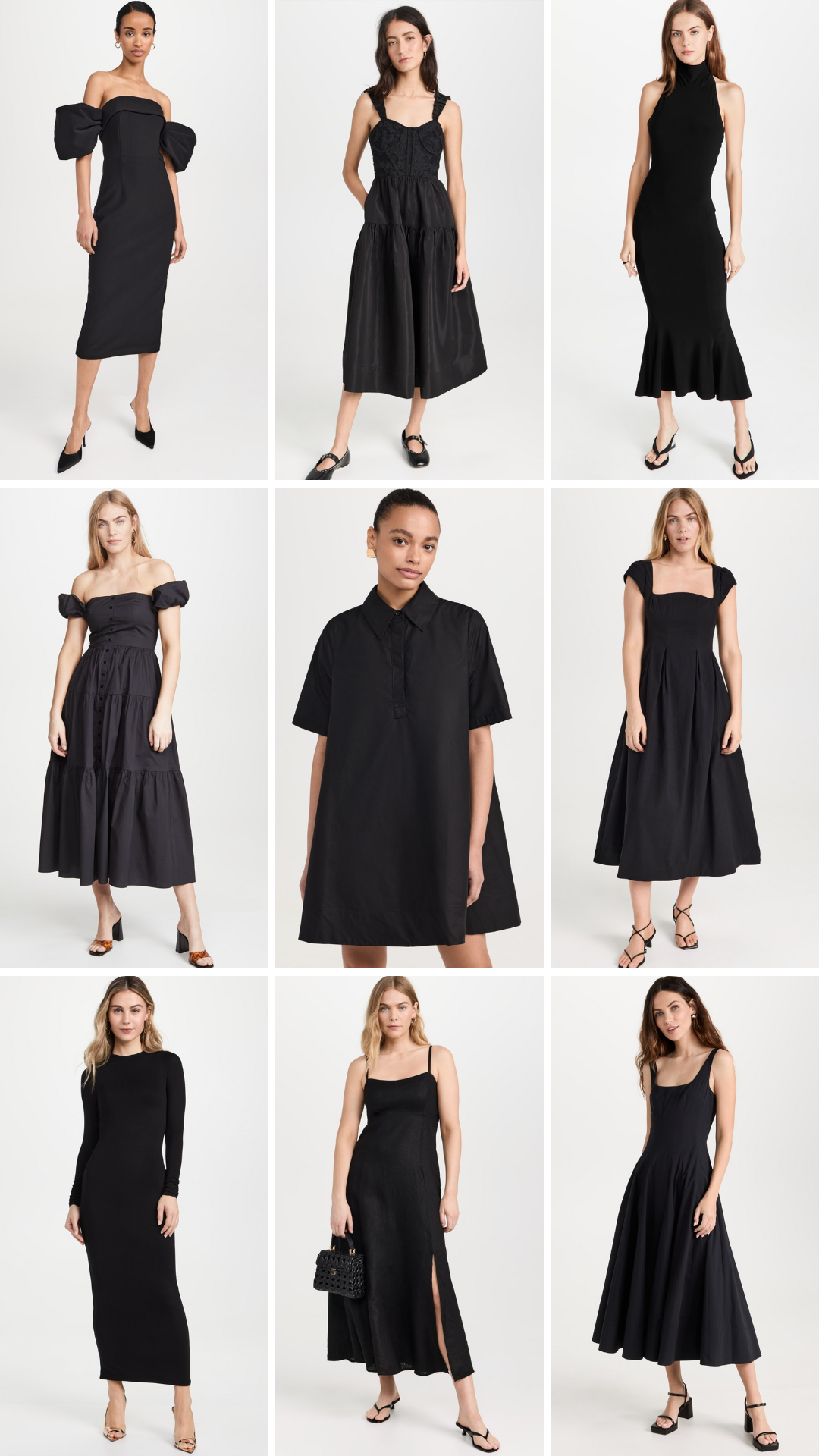 shopbop sale black dresses