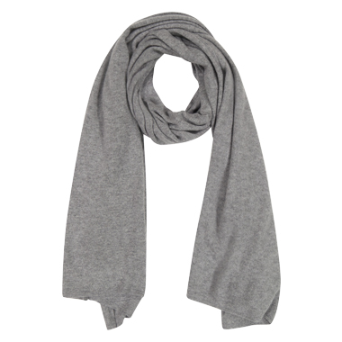 mayson the label grey cashmere scarf